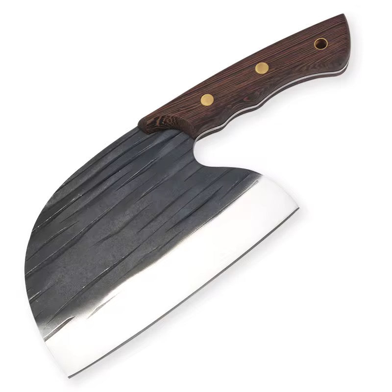 6.5 inch knife full knife wooden handle cleaver