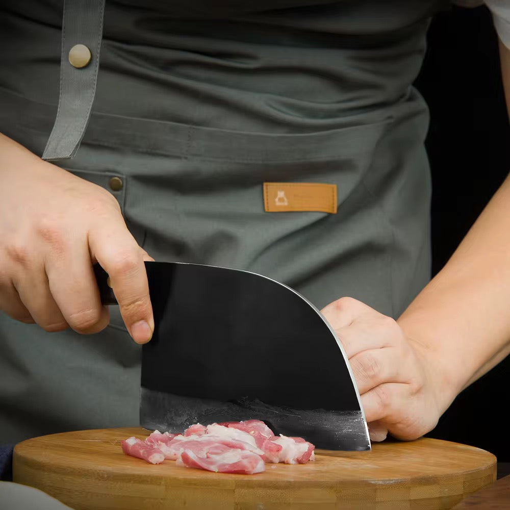 Meat knife for butcher wooden handle 7 inches