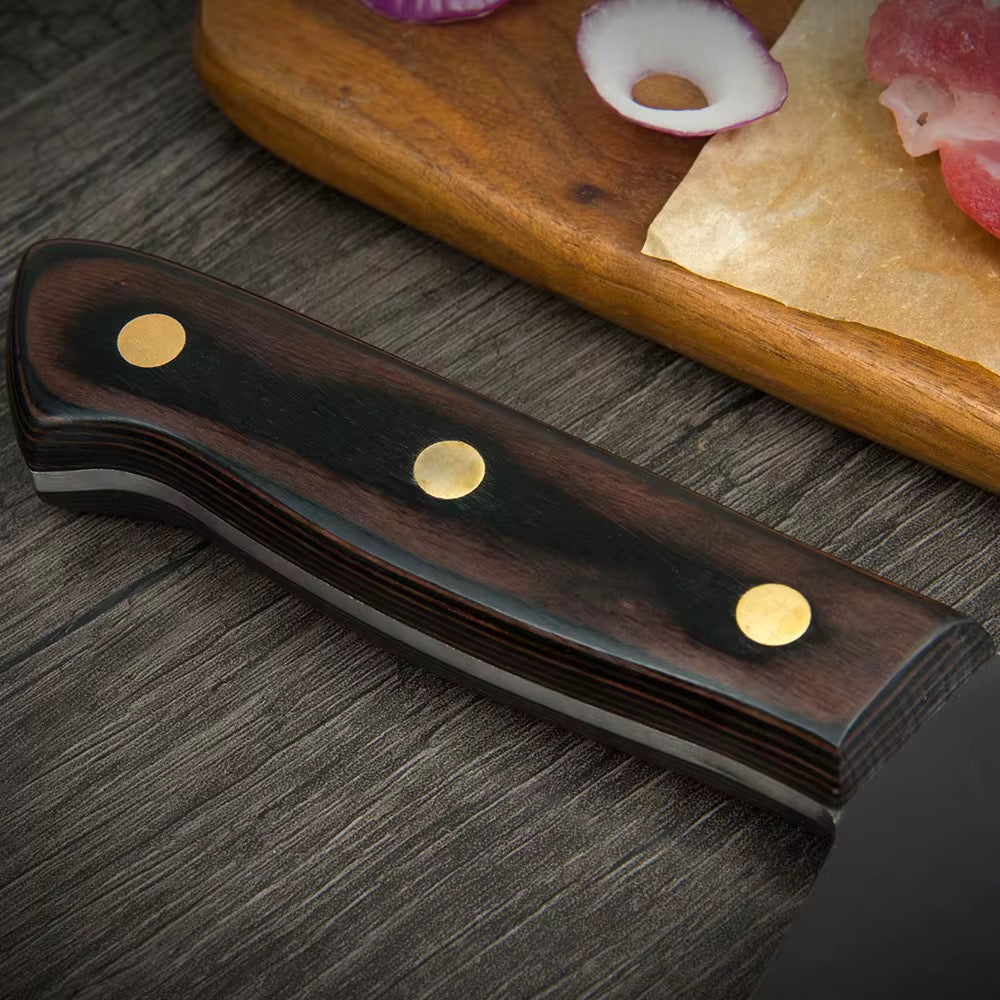 Meat knife for butcher wooden handle 7 inches