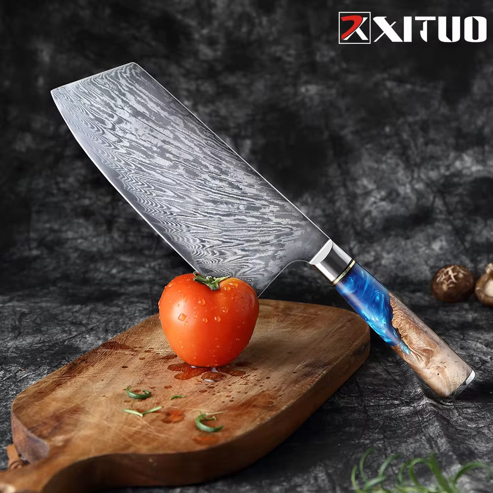 Stainless steel cleaver