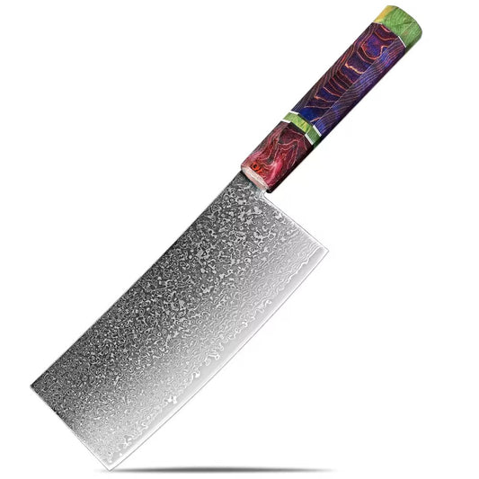Damascus steel 67 layers chef’s knife sharp cleaver