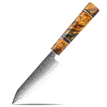 Damascus steel knife VG10 peeling kitchen cup