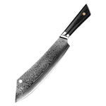 Damascus kitchen knife broadsword professional chef